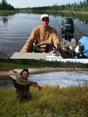 サウスナイフリバーでのウィルダネスキャンプ